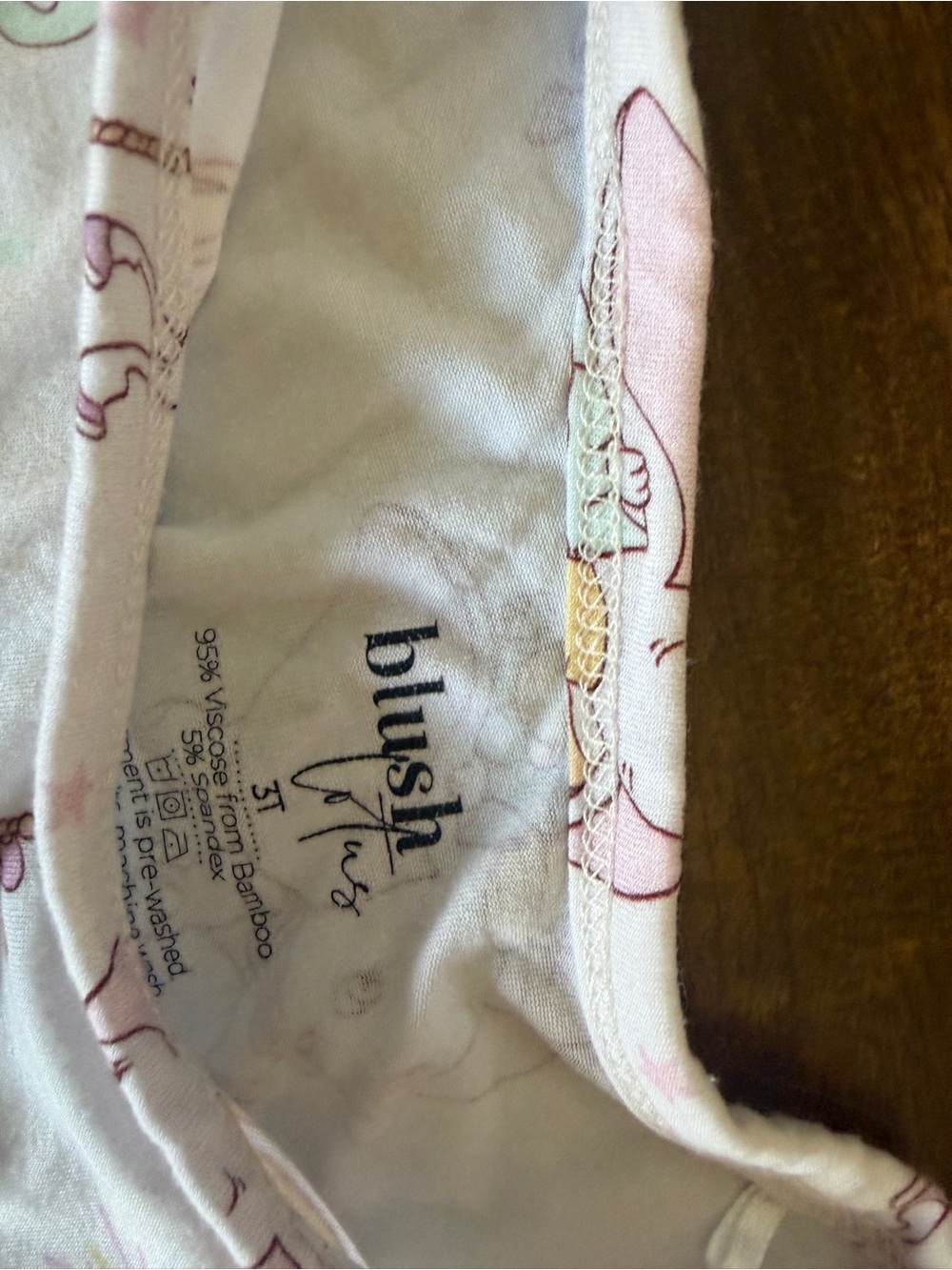 Blush Lotus Pastel Park Bamboo Twirl Dress 3T - Picture 4 of 4